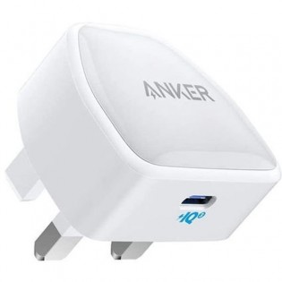 Anker A2633K22 Nano 20W Fast Charger White